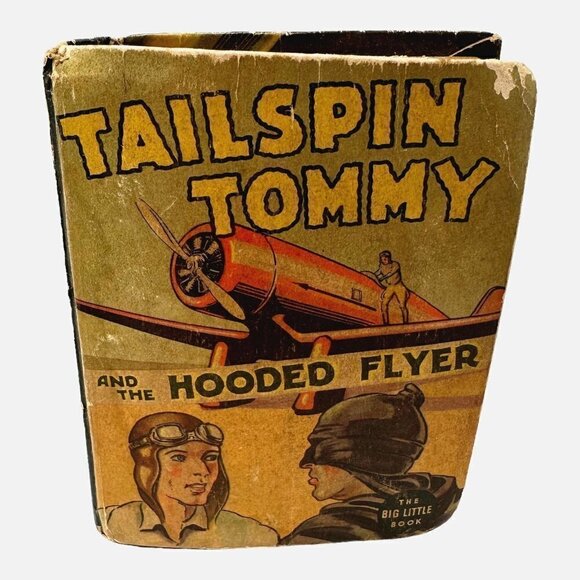 Other - Tailspin Tommy and the Hooded Flyer 1937 Big Little Book BLB 1423 Hardback